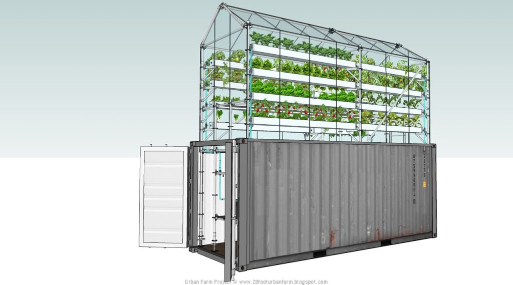 urban farm container