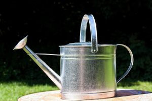 plastica giardino innaffiatoi metallo